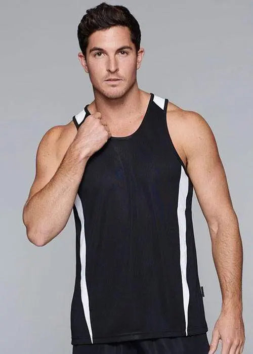 Aussie Pacific Men's Eureka Singlet 1104 Metro Workwear.
